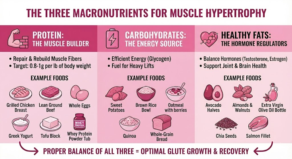 macronutrients for muscle hypertrophy
