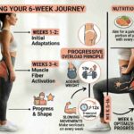 Glute transformation journey infographic